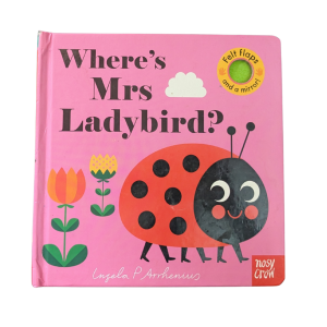Where's Mrs. ladybird - Preloved felt flap - Image 1