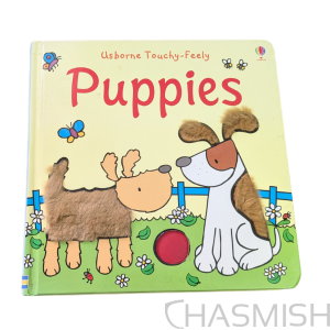 Puppies (Usborne) - Preloved Touch And Feel Book - Image 1