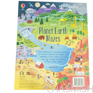 Planet earth maze (Usborne) - New Paperback Book - Image 2