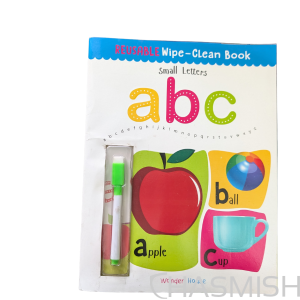Small letters abc (Reusable wipe and clean) - New Activity Book - Image 1